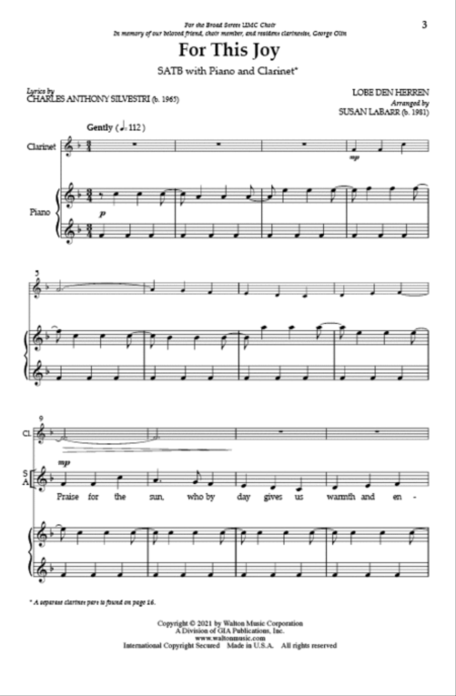 For This Joy 4-Part scores gallery preview page 2