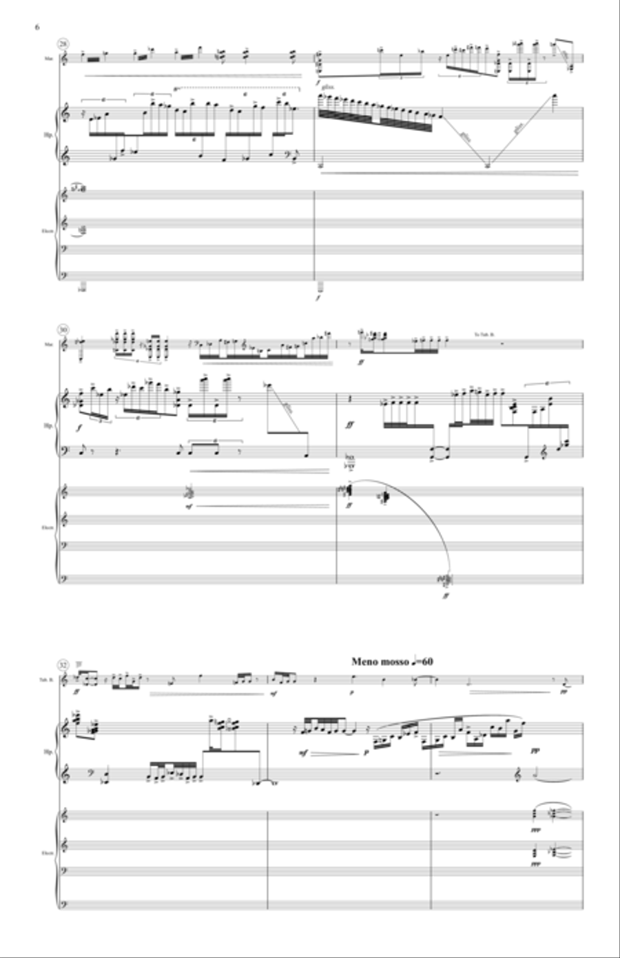 Cenizas y Fuego Cenizas y Fuego Small Ensemble scores gallery preview page 6