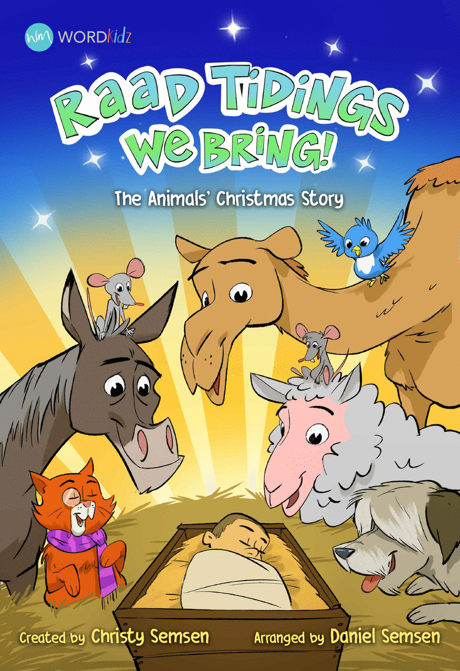 Raad Tidings We Bring! - Accompaniment DVD Choir scores gallery preview page 1