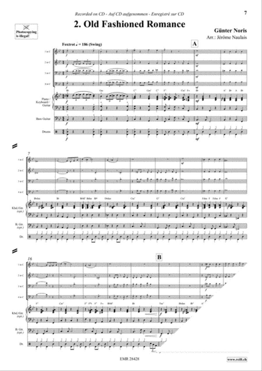 Let's Dance Volume 4 Woodwind Quartet scores gallery preview page 4