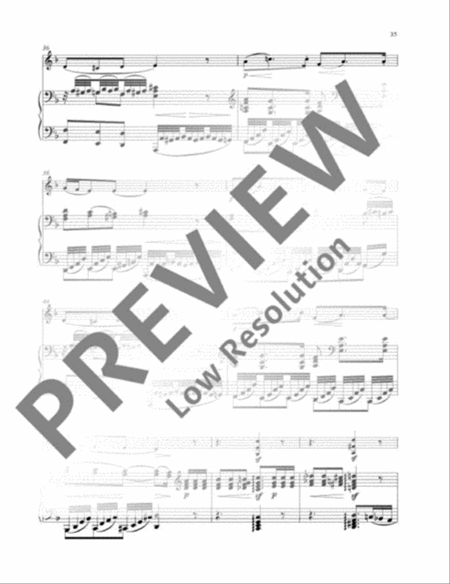 Notturno Violin Solo scores gallery preview page 5