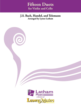 Book cover for 15 Duets for Violin and Cello