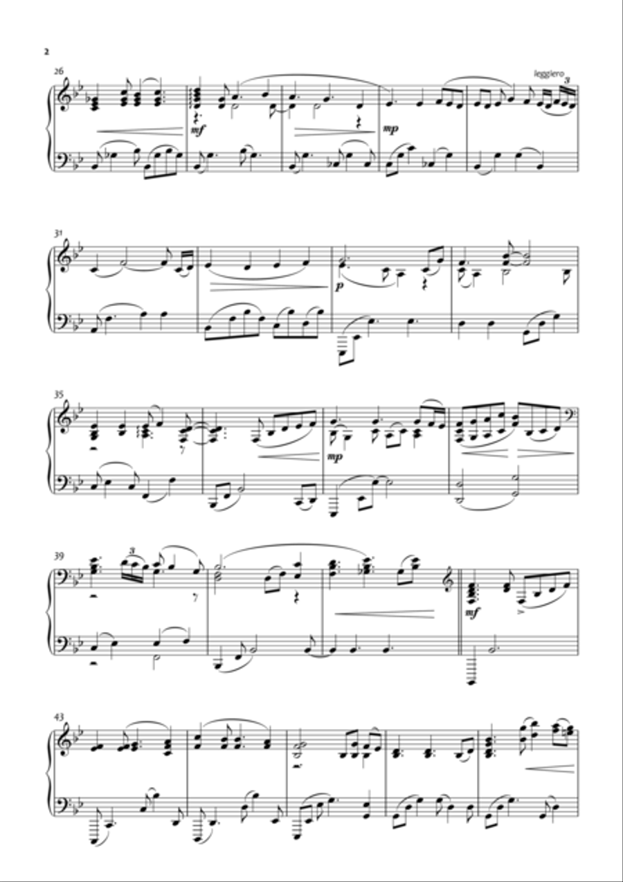 Steinway Phantasy Piano Solo scores gallery preview page 2