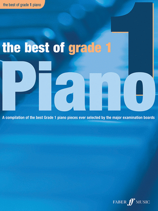 Book cover for The Best of Grade 1 (piano)