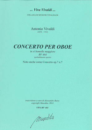 Concerto in si bemolle maggiore RV 464