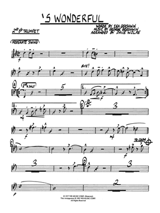 'S Wonderful: 2nd B-flat Trumpet