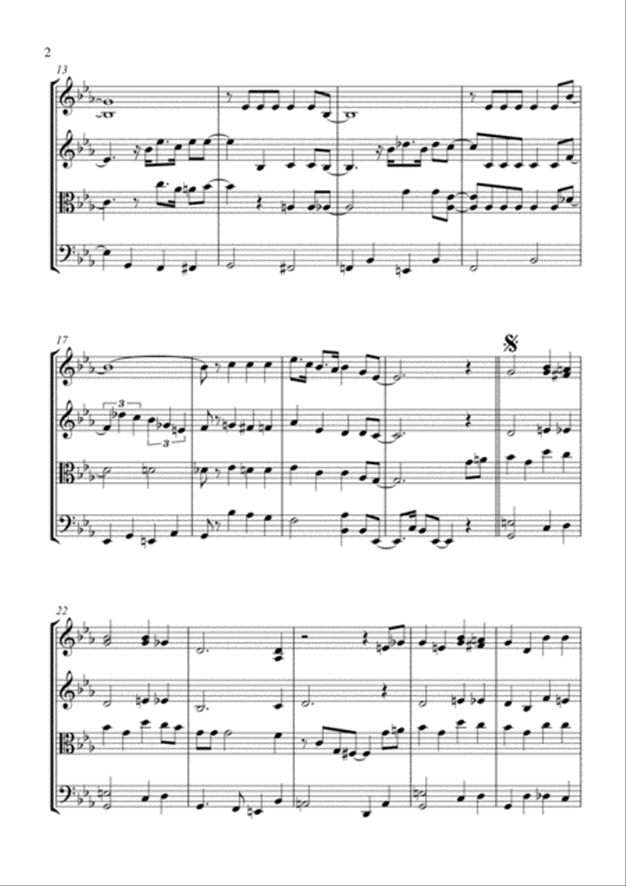 They Can't Take That Away From Me from THE BARKLEYS OF BROADWAY from SHALL WE DANCE String Quartet scores gallery preview page 2
