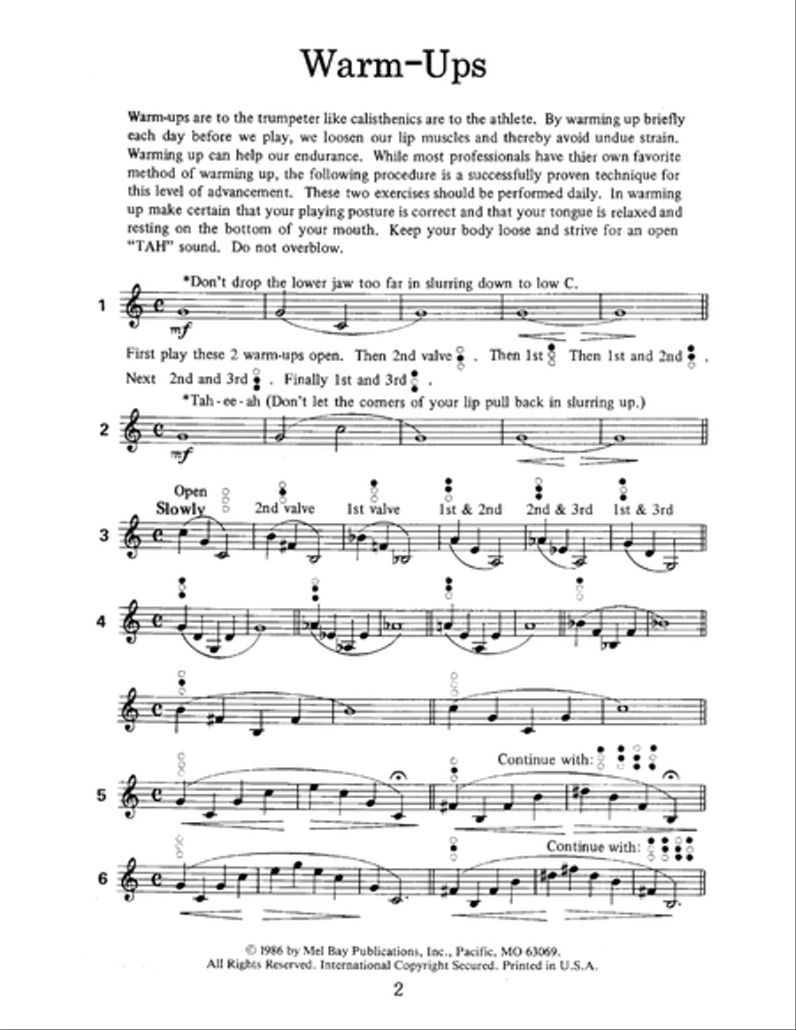Trumpet Handbook Bugle scores gallery preview page 3