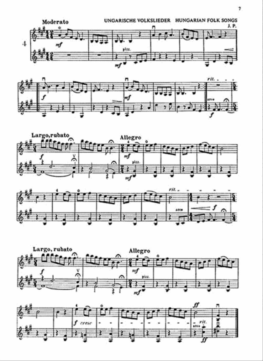 <br>Sheet music extract