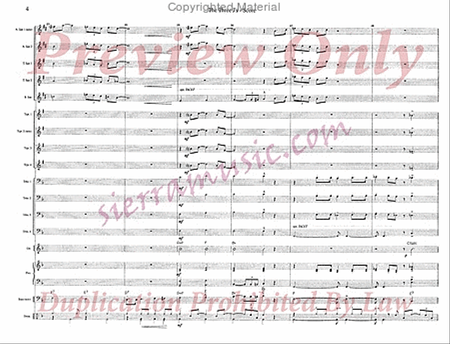 The Three J's Jazz Ensemble scores gallery preview page 5