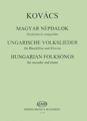 Book cover for Hungarian Folksongs