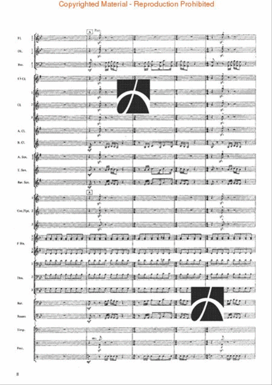 La Storia Concert Band scores gallery preview page 4