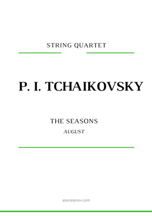 Book cover for August (The Seasons)
