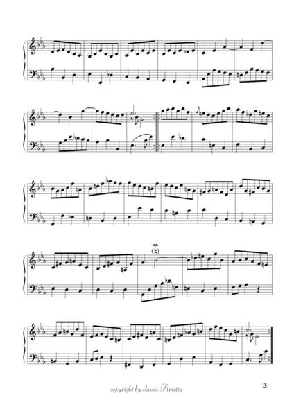 Six Little Preludes for piano Johann Sebastian Bach 