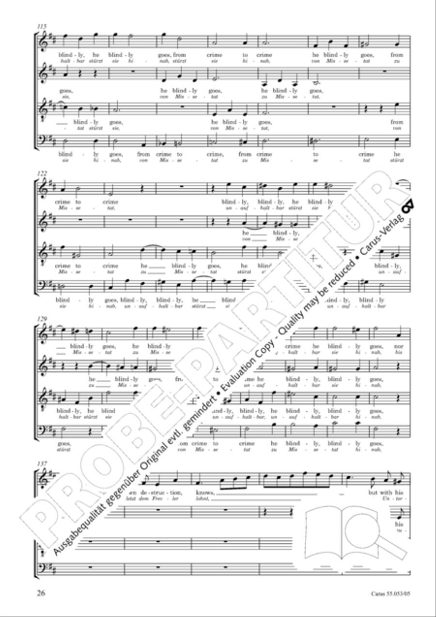 Saul Saul SSATB scores gallery preview page 27