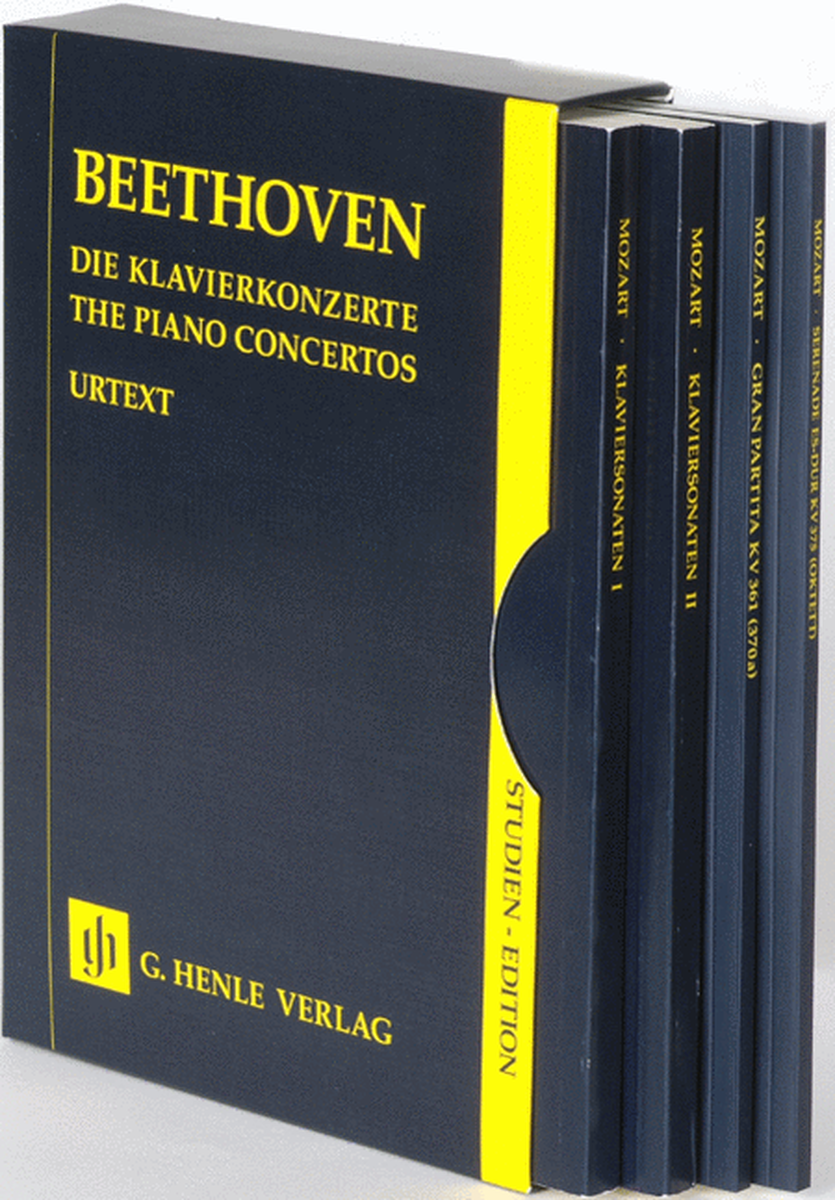The Piano Concertos No. 1-5 in a Slipcase