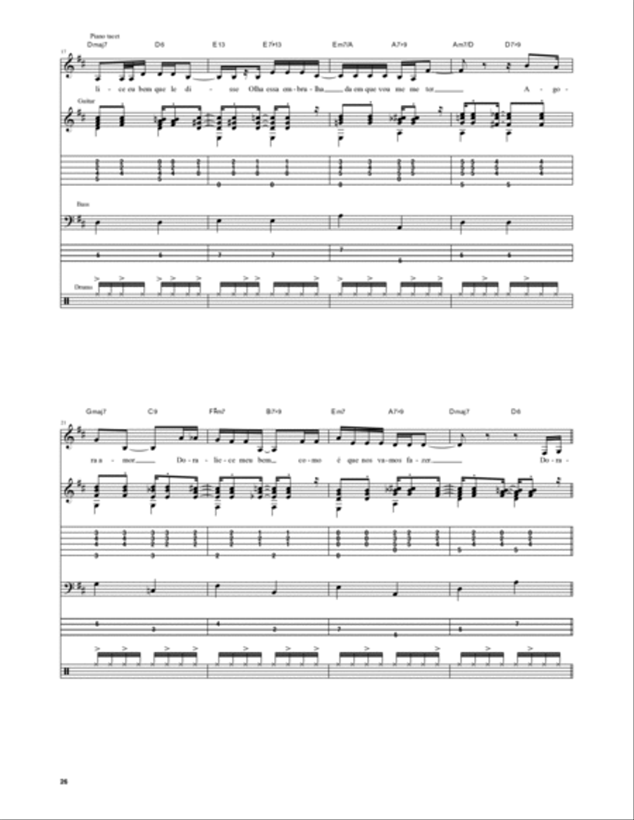 Doralice Saxophone scores gallery preview page 3