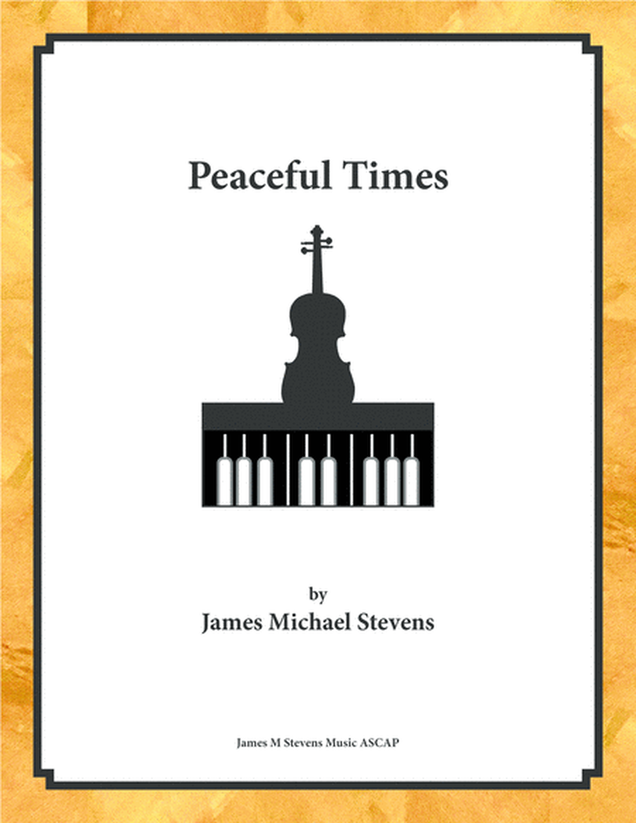 Peaceful Times - Violin & Piano image number null