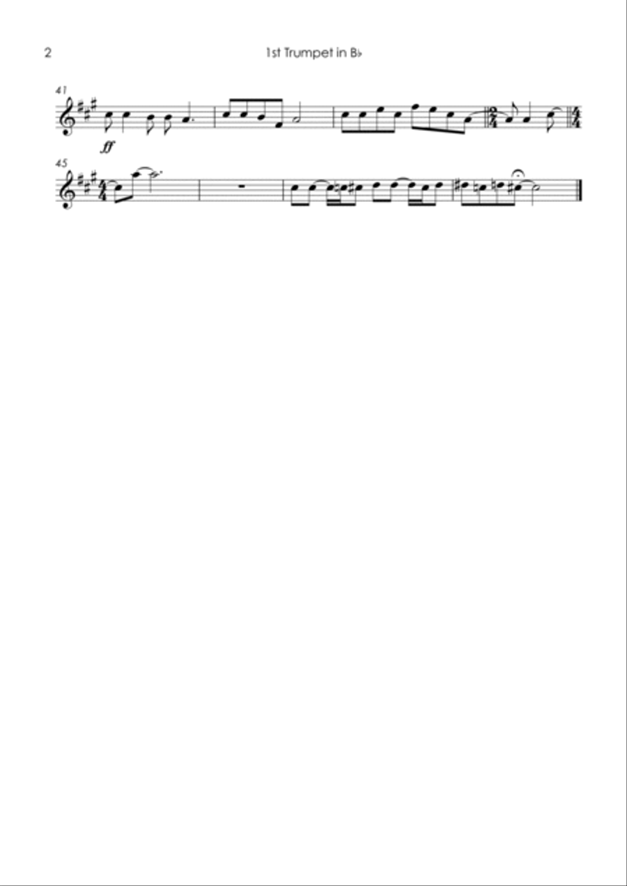 Lady Madonna Brass Ensemble scores gallery preview page 4