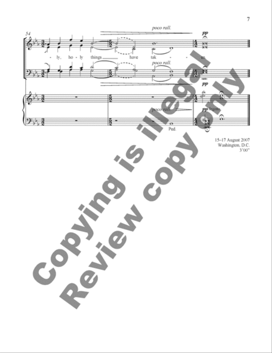 Strengthen for Service Strengthen for Service 4-Part scores gallery preview page 7