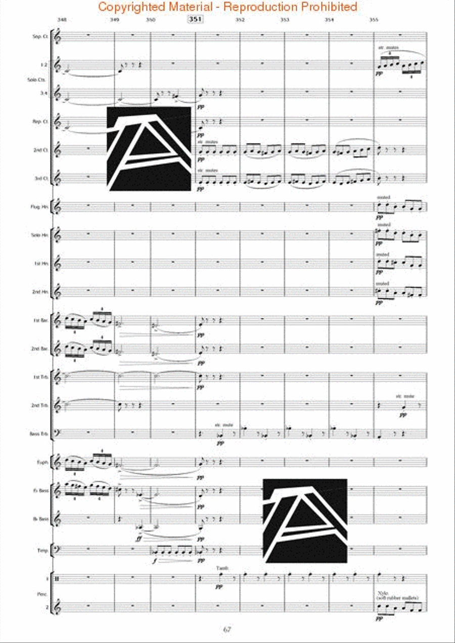Surround Sound Brass Band scores gallery preview page 68