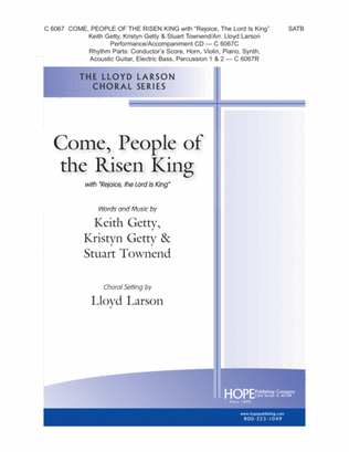 Book cover for Come, People of the Risen King-SATB-Digital Download