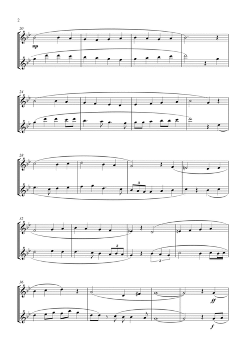 God Rest You Merry, Gentlemen (for flute duet, suitable for grades 1-5) image number null