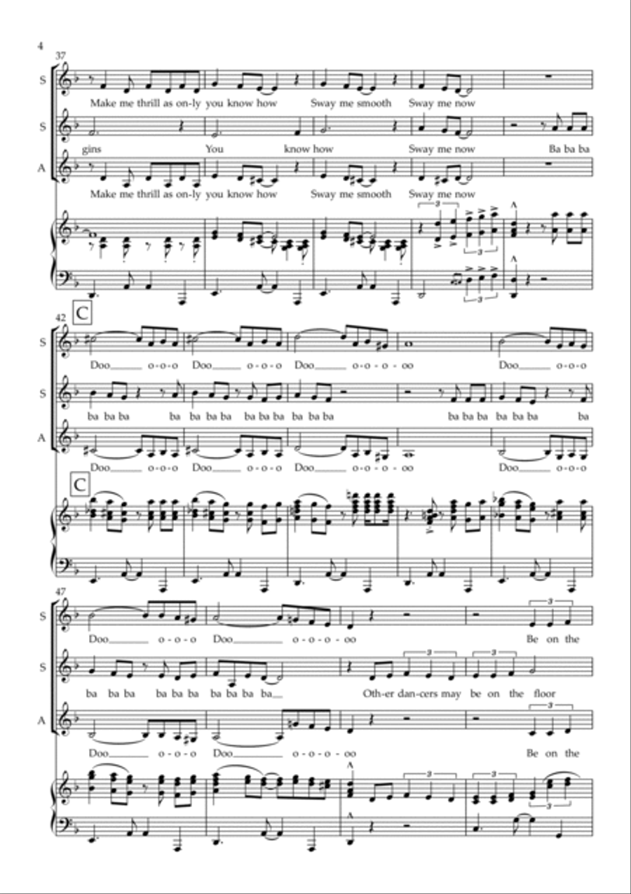 Sway (quien Sera) SSA scores gallery preview page 5
