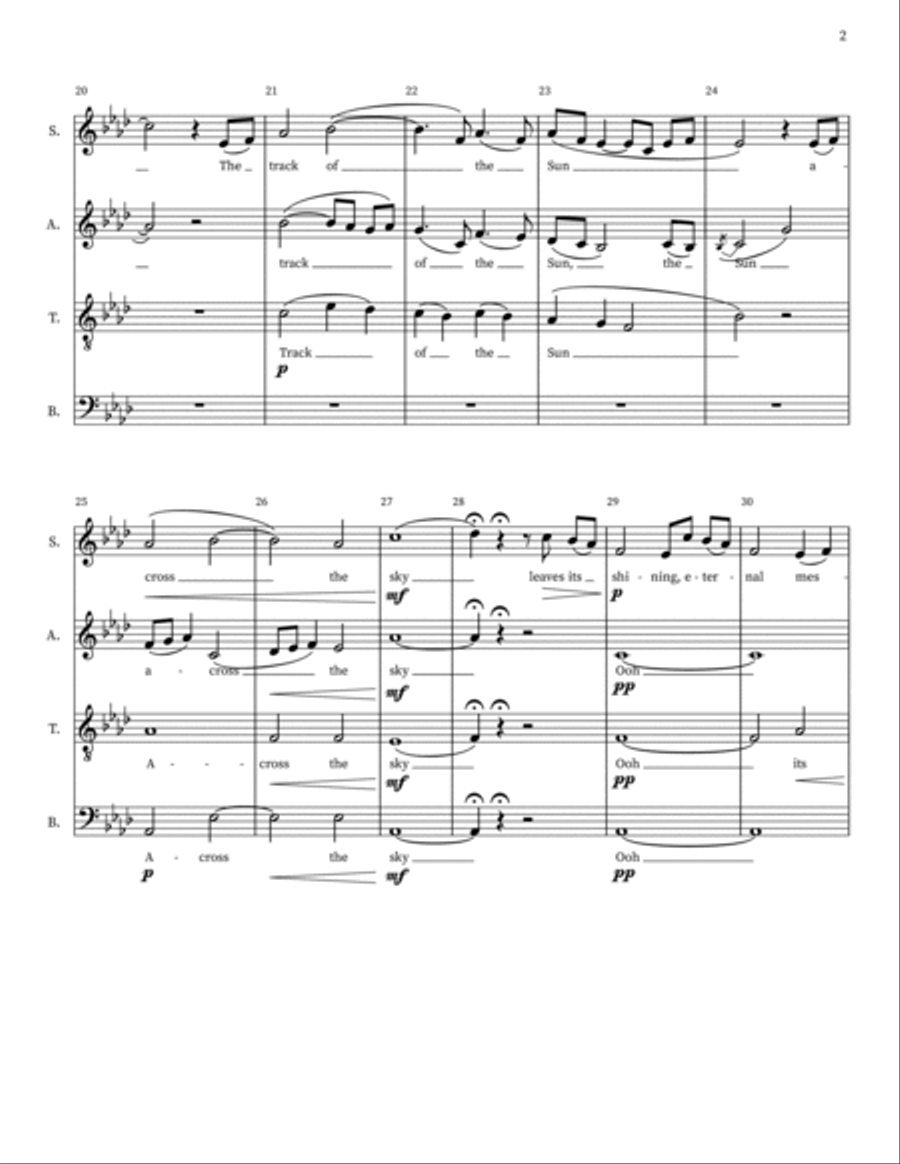 Tribute to the Trail of Tears 4-Part scores gallery preview page 2