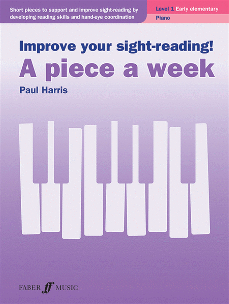 Improve Your Sight-Reading! A Piece a Week -- Piano, Level 1 Piano Method scores gallery preview page 1