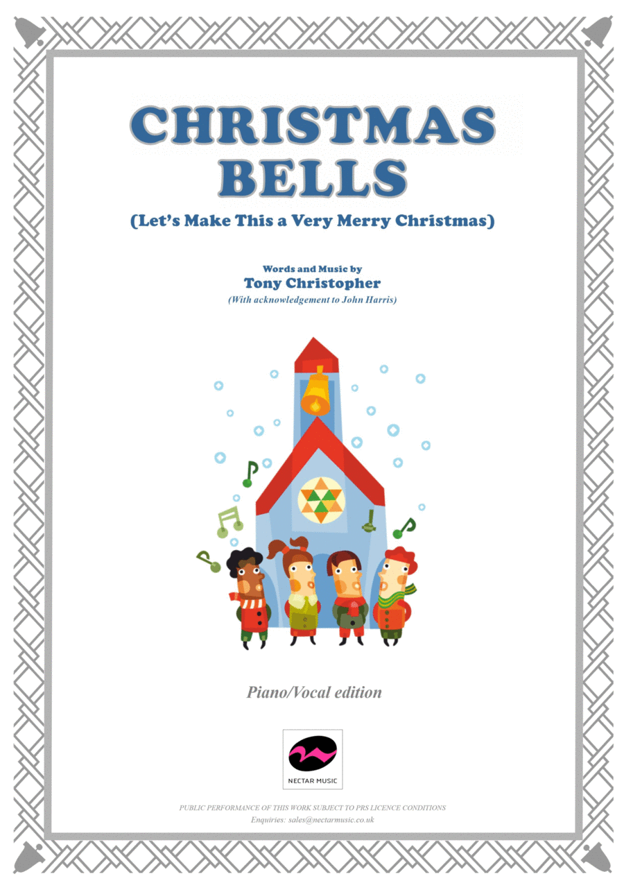 CHRISTMAS BELLS (Let's Make This a Very Merry Christmas) Voice scores gallery preview page 1