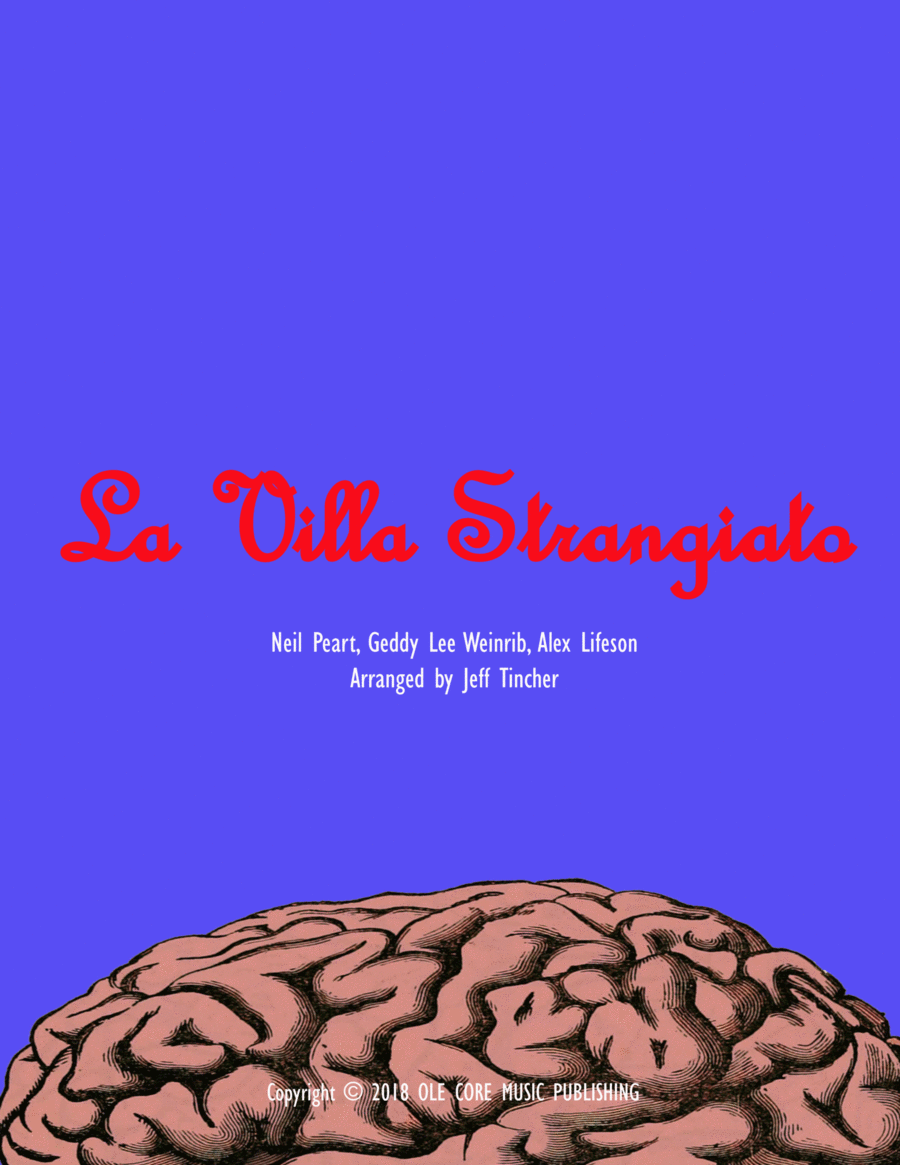 La Villa Strangiato Piano Solo scores gallery preview page 1