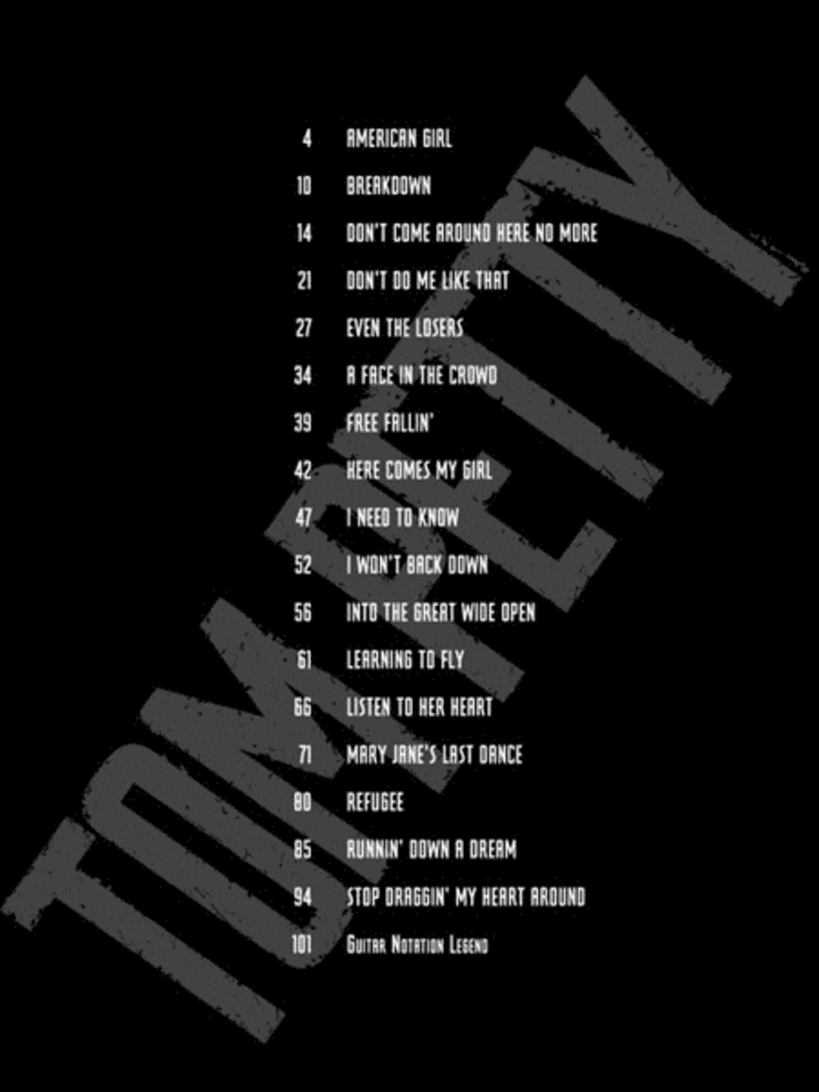 Tom Petty – The Definitive Guitar Collection Acoustic Guitar scores gallery preview page 2
