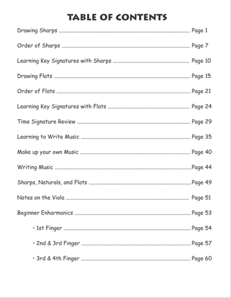 Beginner Viola Theory for Children, Book 3