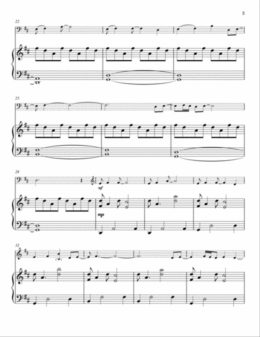 Without You Cello scores gallery preview page 3
