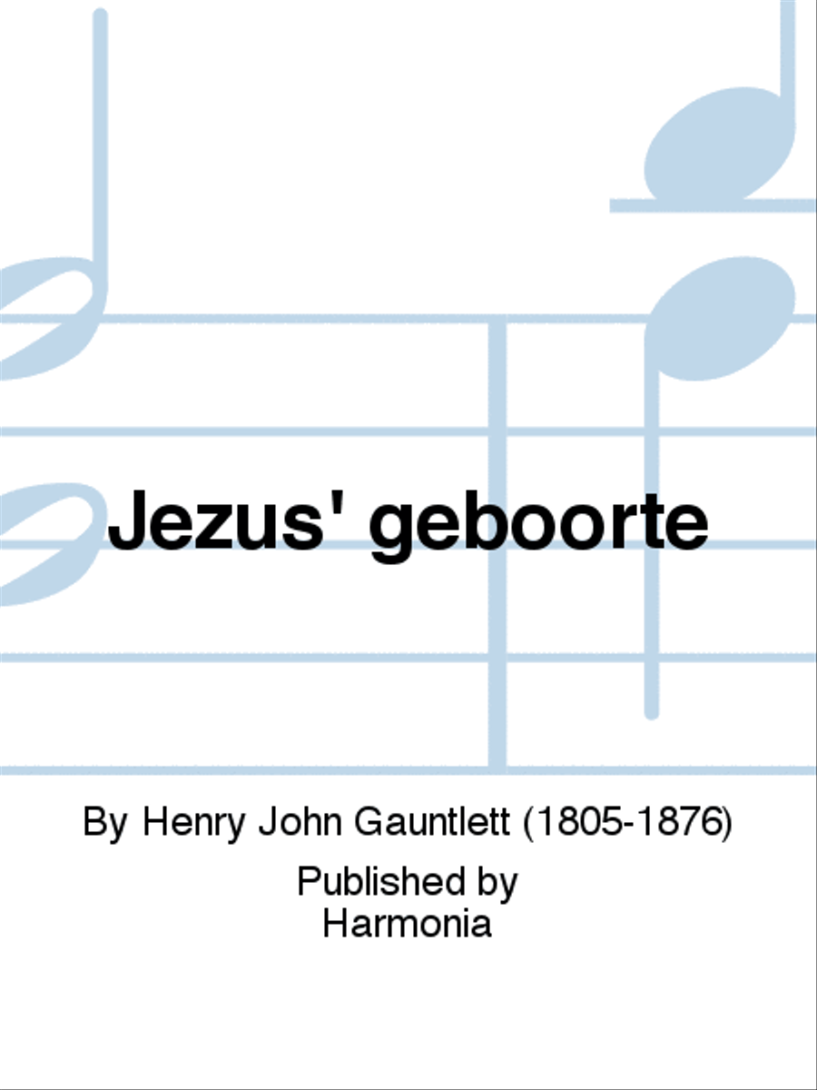 Jezus' geboorte Jezus' geboorte 4-Part scores gallery preview page 1