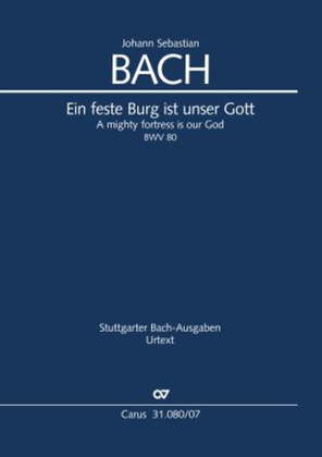 Book cover for A mighty fortress is our God (Ein feste Burg ist unser Gott)