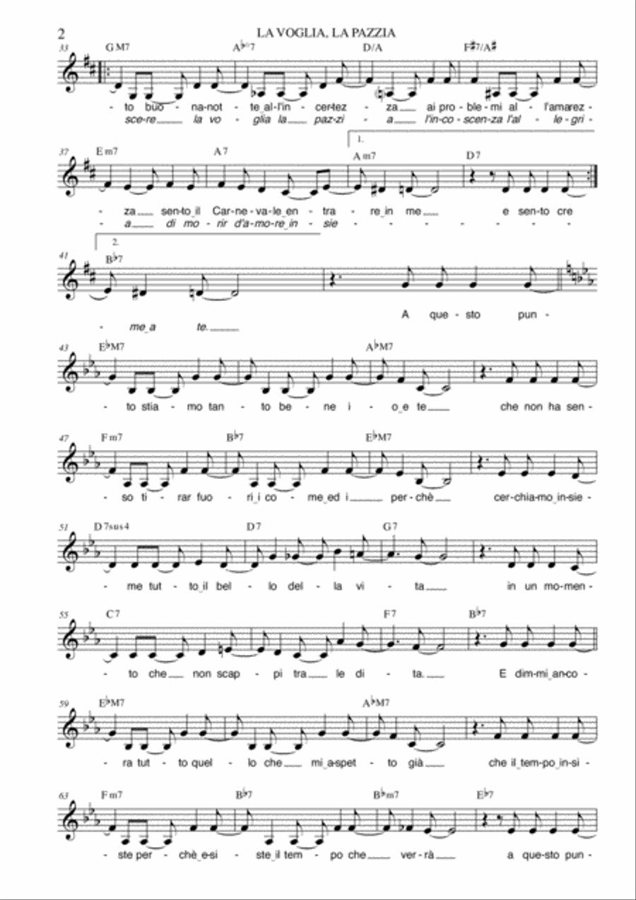 Se Ela Quisesse Se Ela Quisesse Voice scores gallery preview page 2