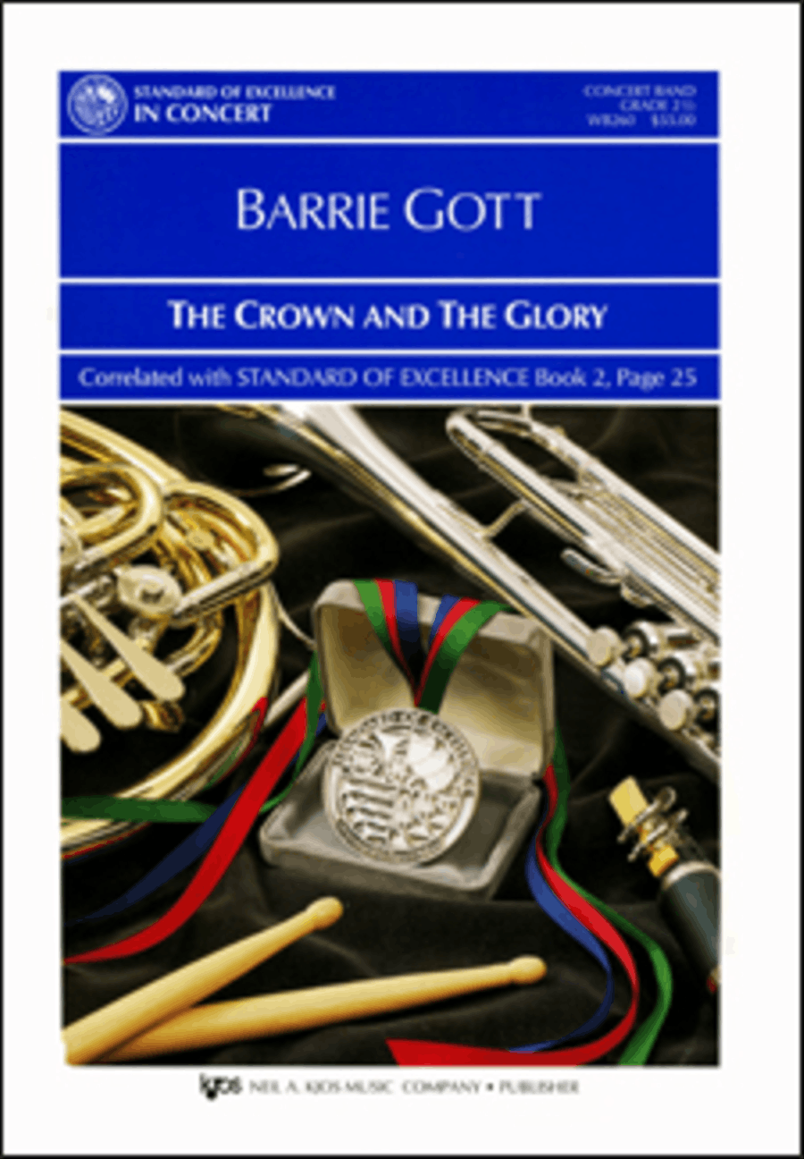 The Crown and the Glory Concert Band scores gallery preview page 1