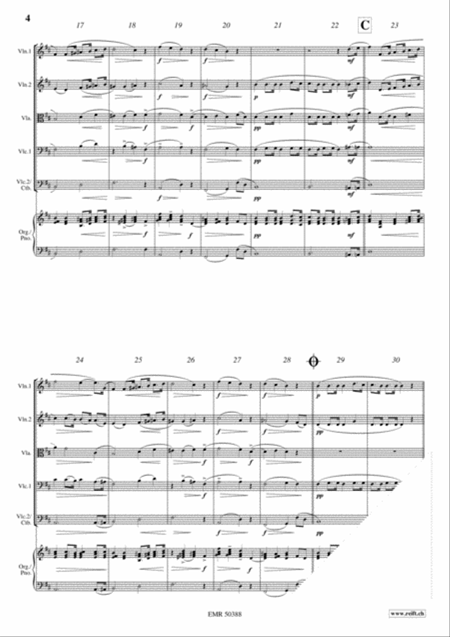 Funeral March String Orchestra scores gallery preview page 4