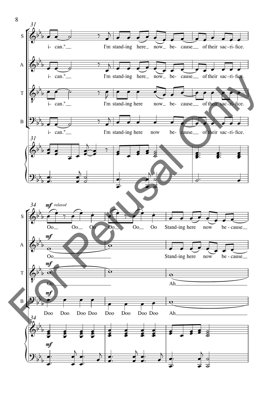 American Flag American Flag 4-Part scores gallery preview page 7