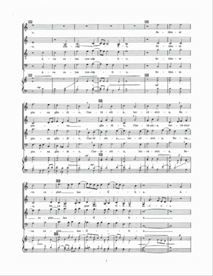 Ave Maria Choir scores gallery preview page 3