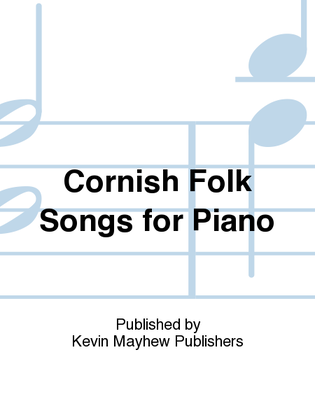 Book cover for Cornish Folk Songs for Piano