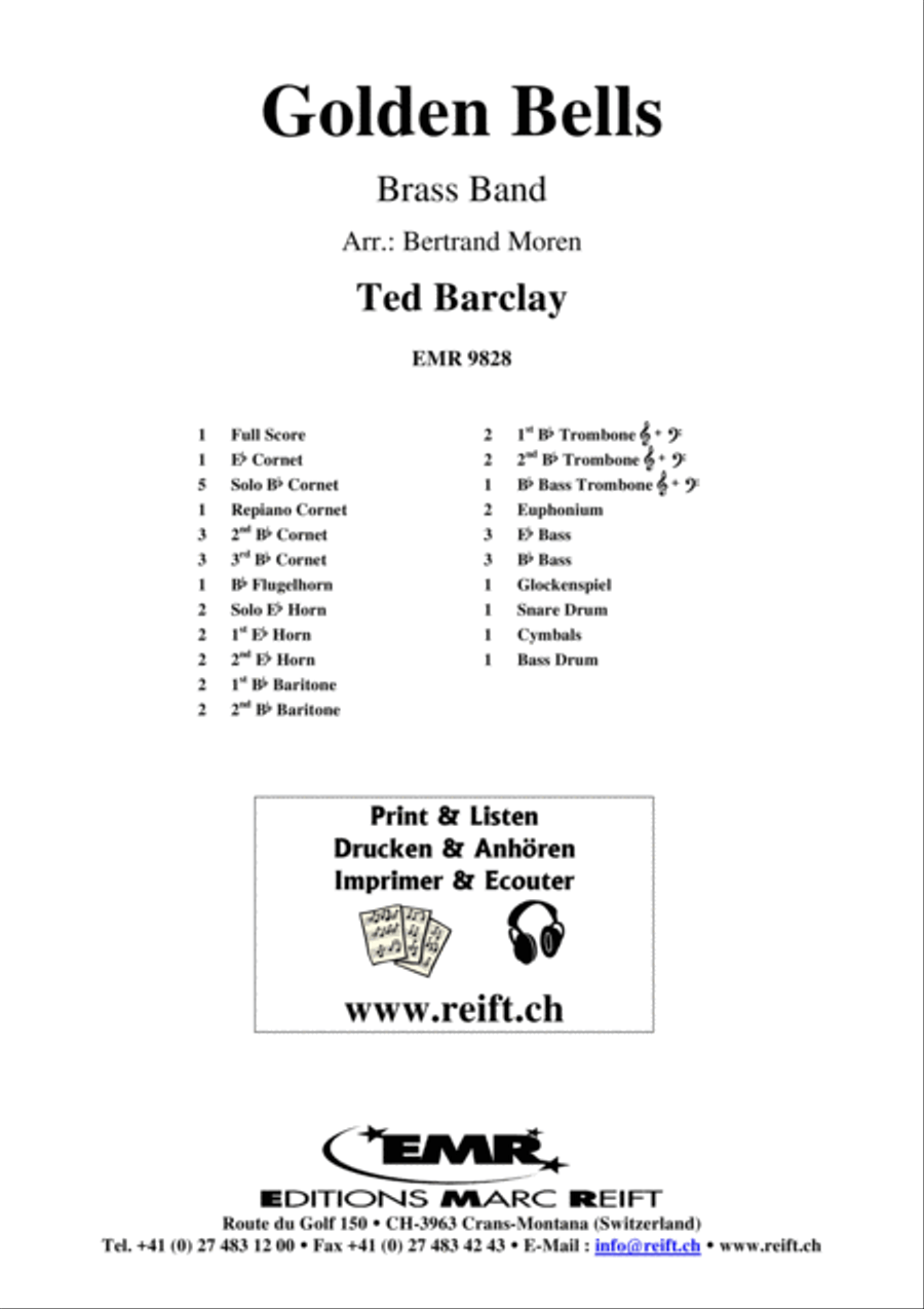 Golden Bells Brass Band scores gallery preview page 2
