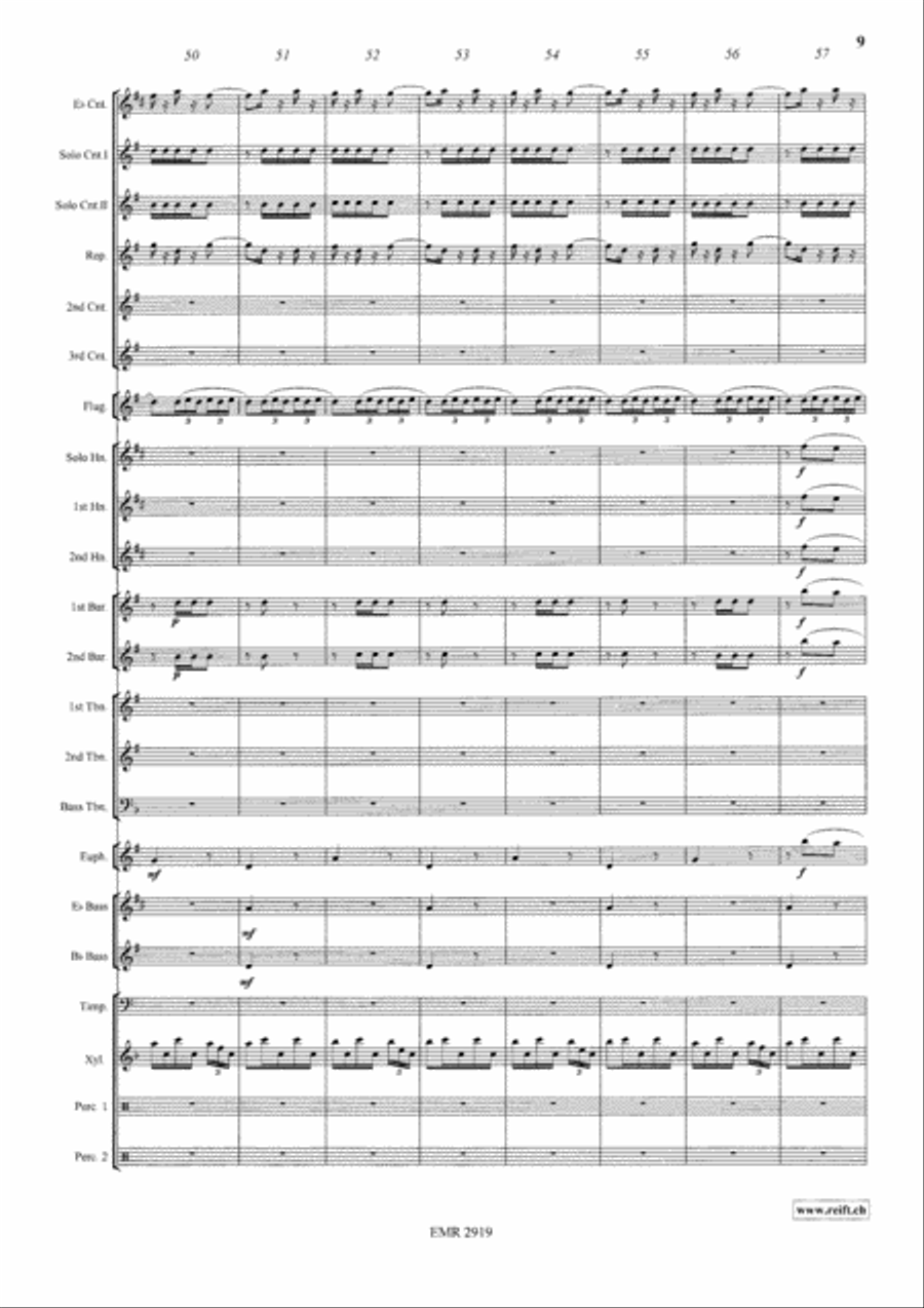 Espana Espana Brass Band scores gallery preview page 10