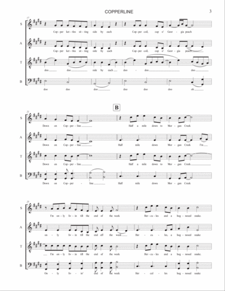 Copperline 4-Part scores gallery preview page 3