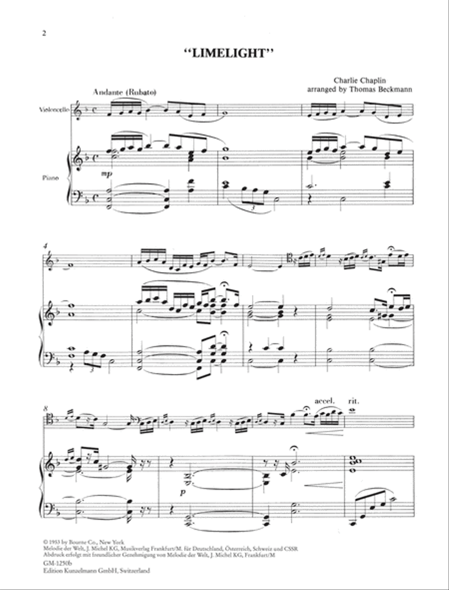 Oh! That Cello! - Volume 2 Piano Accompaniment scores gallery preview page 2