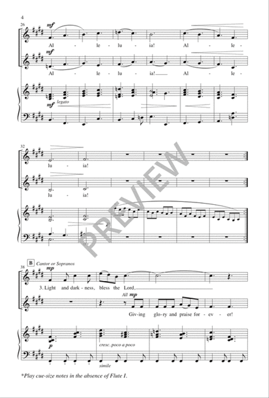 Springs of Water 4-Part scores gallery preview page 5