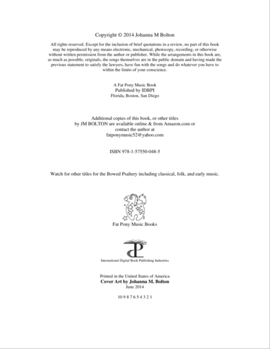 20 Celtic Tunes for the Bowed Psaltery Small Ensemble scores gallery preview page 4