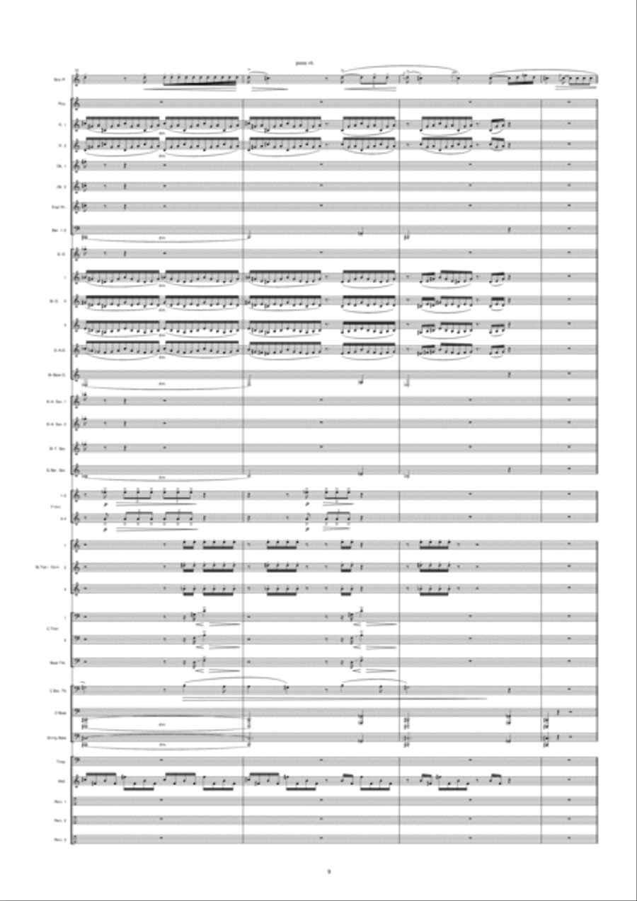 Night In Venice Concert Band scores gallery preview page 10